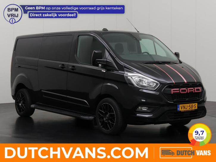 Ford Transit Custom 2.0TDCI 170PK Automaat Lang Limited Dubb, Auto's, Bestelauto's, Te koop, ABS, Achteruitrijcamera, Airconditioning