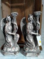 Clayre en Eef kandelaars engel, Huis en Inrichting, Kunststof, 25 tot 50 cm, Nieuw, Ophalen of Verzenden