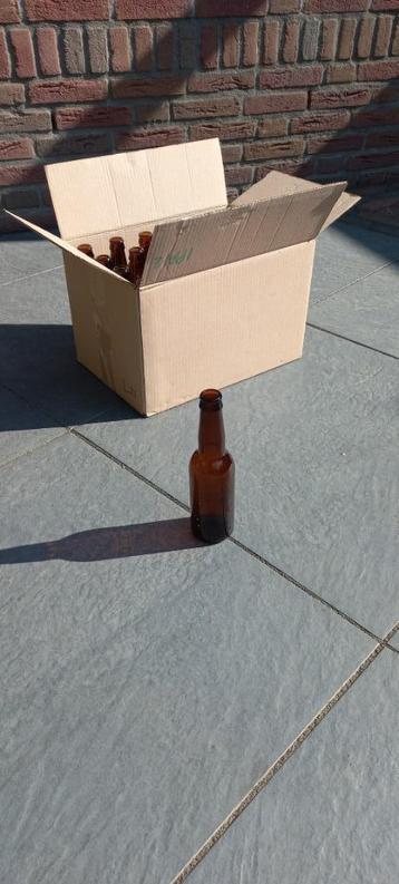 Dozen bierflessen Longneck Brun, 33Cl, bruin-nieuw! beschikbaar voor biedingen