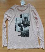 NIEUW: Oudroze katoenen longsleeve van C&A maat 170/176, Kinderen en Baby's, Kinderkleding | Maat 170, Ophalen of Verzenden, Nieuw