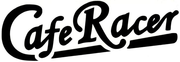 Cafe Racer sticker #9, Motoren, Accessoires | Stickers, Ophalen of Verzenden