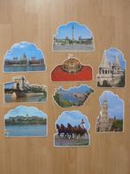 Aparte ansichtkaart Boedapest Hongarije Budapest Poesta - 9x, Verzamelen, Ansichtkaarten | Buitenland, Ophalen of Verzenden, 1980 tot heden