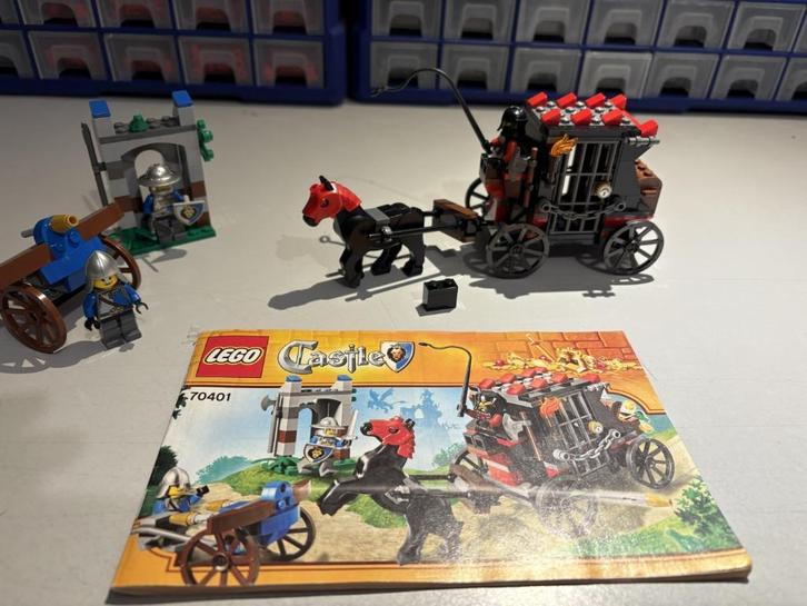 LEGO Castle koets Gouden vlucht 70401, Kinderen en Baby's, Speelgoed | Duplo en Lego, Gebruikt, Lego, Complete set, Ophalen of Verzenden