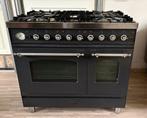 Boretti 90 cm Gasfornuis Dubbele Oven 5-Pits Hetelucht, Witgoed en Apparatuur, Ophalen, Zo goed als nieuw, Vrijstaand, 60 cm of meer