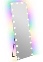 Vanitii Hollywood Spiegel met LED-verlichting RGB 160x65 cm, Ophalen, Nieuw, 150 tot 200 cm, Rechthoekig
