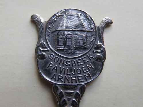 Verzilverd lepeltje Sonsbeek Paviljoen Arnhem, Antiek en Kunst, Antiek | Bestek, Verzenden