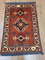 Vintage handgeknoopt oosters tapijt kazak 138x81, Info@SlatsAntiek.nl, Tweedehands, Perzisch, Rechthoekig
