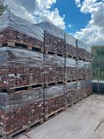 Antieke oude paars bruine vormbakstenen ca 21x5 11.000 stuks, Doe-het-zelf en Verbouw, Metselstenen, Ophalen of Verzenden, Gebruikt