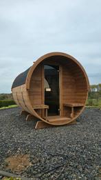 3M Barrel Sauna Gratis Levering en Plaatsing, Sport en Fitness, Sauna, Ophalen of Verzenden, Nieuw, Complete sauna