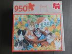 Jumbo puzzel Cats farm 950, Ophalen of Verzenden, Zo goed als nieuw