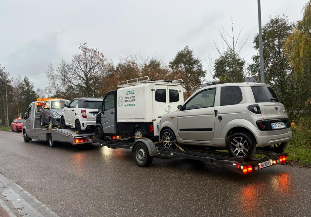 Brommobiel aanhanger voor 2 stuks