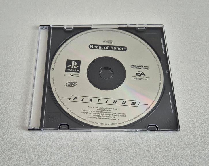 Medal Of Honor Playstation 1 PS1 Game, Spelcomputers en Games, Games | Sony PlayStation 1, Gebruikt, Shooter, 1 speler, Vanaf 18 jaar