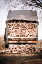 Eik & Beuk Droog Haardhout - Goedkoopste van NL! Kachelhout, Tuin en Terras, Haardhout, 6 m³ of meer, Verzenden, Beukenhout, Blokken