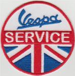 Vespa Service stoffen opstrijk patch embleem #23, Verzenden