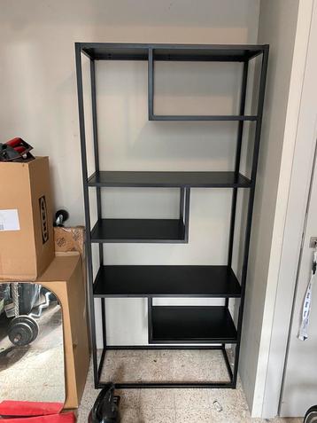 Boeken kast room-divider zwart 190 bij 85 bij 35 beschikbaar voor biedingen