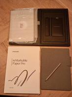 reMarkable Paper Pro + Marker Plus +  Hoes - als nieuw!, ReMarkable, Touchscreen, Ophalen of Verzenden, Zo goed als nieuw