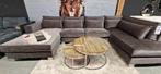 XXL Model | Velvet U-bank Hoekbank Lounge | Showroom Utrecht, Huis en Inrichting, Banken | Bankstellen, Hoekbank, 150 cm of meer