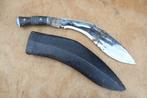 < Oud Gurkha Kukri Mes Compleet Met Schede Nepal  >, Ophalen of Verzenden