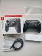 Nintendo Switch Pro controller compleet origineel zgan, Switch 2019 Upgrade, Ophalen of Verzenden, Zo goed als nieuw, Met 1 controller