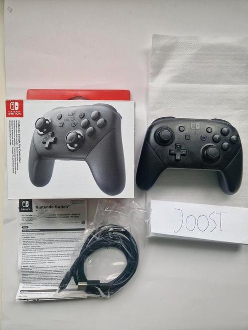 Nintendo Switch Pro controller compleet origineel zgan, Spelcomputers en Games, Spelcomputers | Nintendo Switch, Zo goed als nieuw