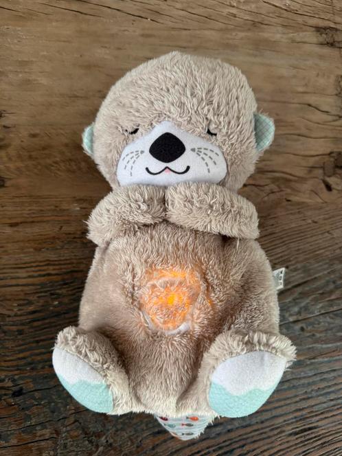 Fisher-Price Bedtijd Otter 30 cm, Kinderen en Baby's, Speelgoed | Knuffels en Pluche, Zo goed als nieuw, Overige typen, Ophalen of Verzenden