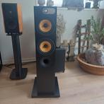 B&w 684 black ash met b&w htm 62 Centerspeaker, Ophalen, Gebruikt, Bowers & Wilkins (B&W), 120 watt of meer