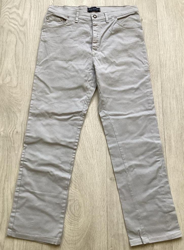 Zerberus heren spijkerbroek - maat W34, Kleding | Heren, Broeken en Pantalons, Zo goed als nieuw, Maat 48/50 (M), Grijs, Ophalen of Verzenden