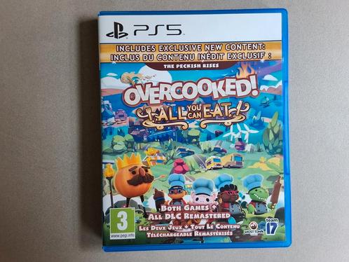 Overcooked all you can eat, Spelcomputers en Games, Games | Sony PlayStation 5, Zo goed als nieuw, Ophalen of Verzenden