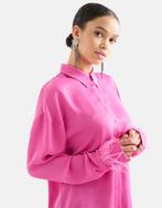 Shoeby blouse roze met veren, Zo goed als nieuw, Maat 46/48 (XL) of groter, Verzenden