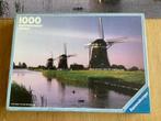 Ravensburger legpuzzel, Hollands tafereel, molen. MOOI., Ophalen of Verzenden, Legpuzzel, Zo goed als nieuw