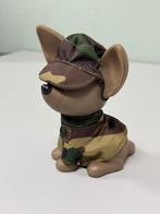 Chihuahua spaarpot militair camouflage camo leger army hond, Kunststof, Ophalen of Verzenden, Zo goed als nieuw, H