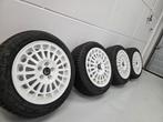 Velgen met winterbanden Lancia Delta Integrale 16V Evo1, Ophalen, Gebruikt, 15 inch, Banden en Velgen