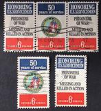 USA 1970 S1421/22 (5), Postzegels en Munten, Postzegels | Amerika, Verzenden, Noord-Amerika, Gestempeld