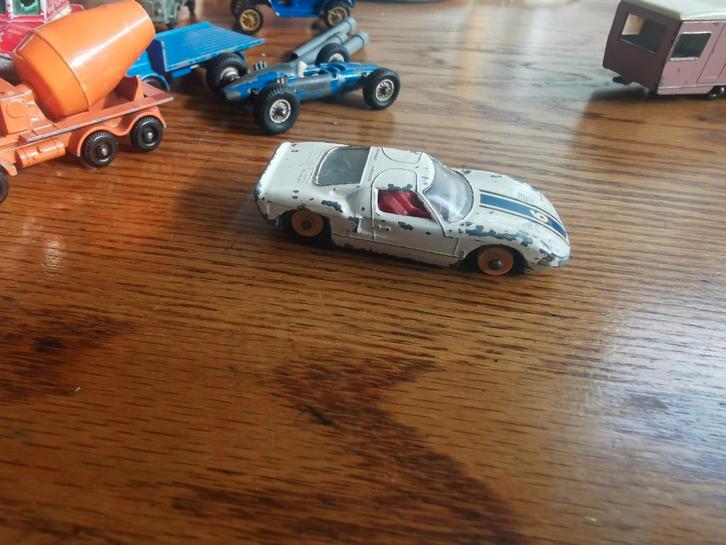 Matchbox Ford GT - Vintage Speelgoedauto, Kinderen en Baby's, Speelgoed | Overig, Gebruikt, Jongen of Meisje, Ophalen of Verzenden