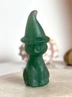 Groene aventurijn kat, Verzamelen, Mineralen en Fossielen, Ophalen of Verzenden