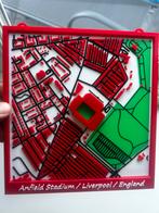 Anfield Stadium Plattegrond Wanddecoratie, Ophalen of Verzenden, Nieuw, Buitenlandse clubs
