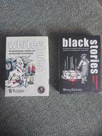 Black Stories  nog in verpakking, white storie compleet, Vijf spelers of meer, Ophalen of Verzenden, Zo goed als nieuw, Story Factory