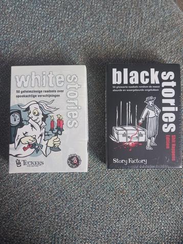 Black Stories  nog in verpakking, white storie compleet beschikbaar voor biedingen
