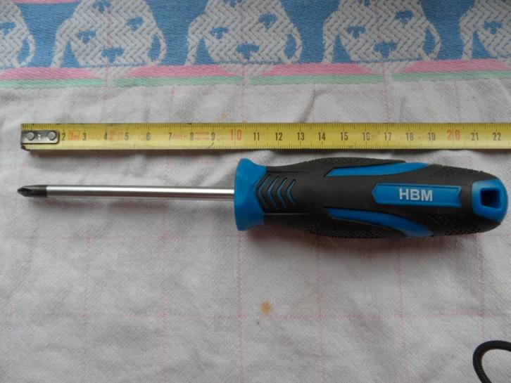 schroevendraaier HBM PH2 Philips 2, Auto diversen, Autogereedschap, Zo goed als nieuw, Ophalen of Verzenden