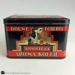 Vintage Douwe Egberts Koffieblik, Verzamelen, Blikken, Ophalen of Verzenden, Zo goed als nieuw, Koffie, Douwe Egberts