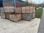Houten Palletboxen kuubskisten, Doe-het-zelf en Verbouw, Kratten en Dozen, Ophalen of Verzenden