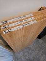 Ikea Elvarli Plank 80x36 cm - 12 x wit en 3 x bamboe, Ophalen, 50 tot 100 cm, Zo goed als nieuw, Minder dan 100 cm