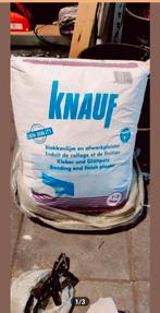 Knauf Fix & Finish gipsmortel., Ophalen