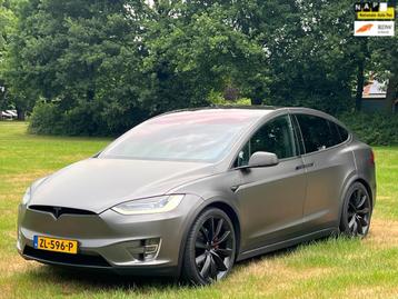 Tesla Model X P100D Ludicrous + / 7P / GAR 07-2027 ! / AP2.5 beschikbaar voor biedingen