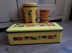 Vintage Verkade Honingontbijtkoek Beschuitbus prijs per st, Verzamelen, Ophalen of Verzenden