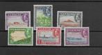 Curaçao 1943. NVPH 158 t/m 163, Ongebruikt., Postzegels en Munten, Postzegels | Nederlandse Antillen en Aruba, Verzenden, Postfris