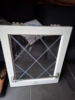 uitzetraam glas in lood, Minder dan 75 cm, Raamkozijn, Ophalen of Verzenden, Minder dan 75 cm