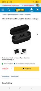 Jabra Evolve2 Buds - Draadloze Oordopjes, Audio, Tv en Foto, Koptelefoons, Overige merken, Nieuw, Ophalen of Verzenden, Over oor (circumaural)