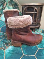Panama jack laarzen maat 40 bruin met bont, Ophalen of Verzenden, Zo goed als nieuw, Bruin, Hoge laarzen