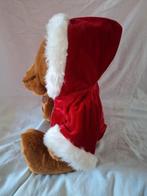 Knuffel beer met rode kerstjas hh, Kinderen en Baby's, Speelgoed | Knuffels en Pluche, Deen, Beer, Onbekend, Ophalen of Verzenden